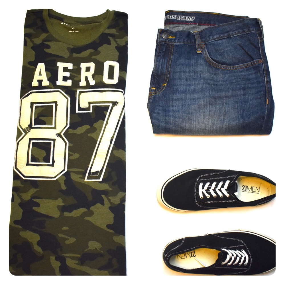 BUY 1 GET 2 FREE Camo Logo Tee